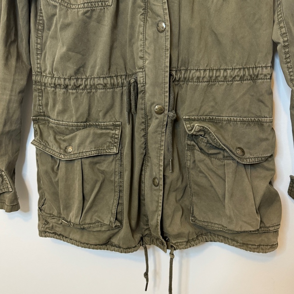 Aritzia Talula Trooper Military Jacket Size XXS Green - Picture 5 of 8
